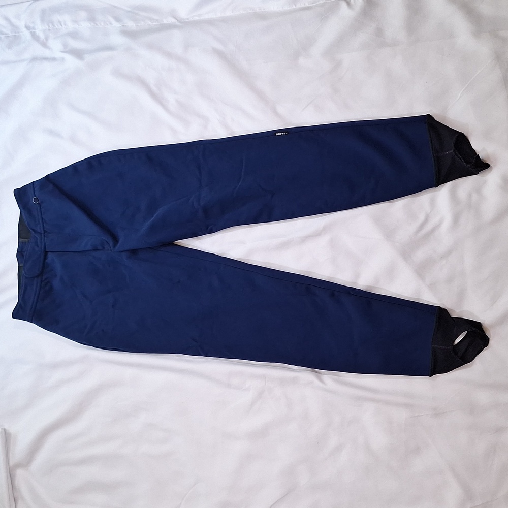 Roffe Women's Navy Blue stirrups Size 6 long